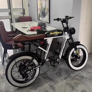 Super73電動輔助自行車 電動自行車 電輔車 110v電動車電瓶車免掛牌 【可開發票】