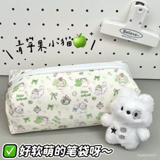 臺灣出貨 小貓筆袋ins風高顔值學生開學大容量文具筆袋化妝袋收納袋 Q522
