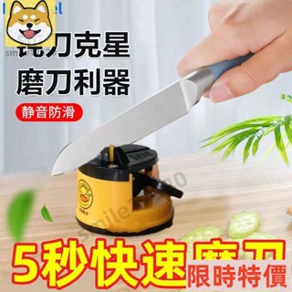熱銷🔥磨刀神器 小黃鴨多功能磨刀石 磨刀器 磨刀 磨刀機 吸盤 家用廚房快速磨刀石 簡便細磨698