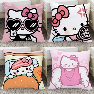 ⚡限量購⚡ ins少女kitty可愛抱枕毛絨公仔宿捨靠背墊汽車抱枕可愛女生 MVSY