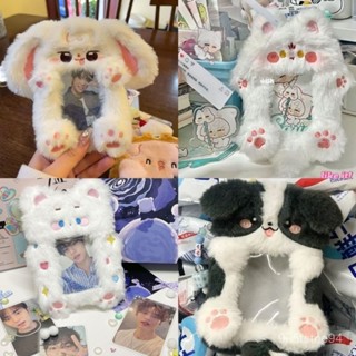 ⚡限量購⚡絨毛卡套 卡通卡套 SINGBA狐貍卡套可愛毛絨校園飯卡公交專輯小卡照片展示掛件可愛卡套 VERT