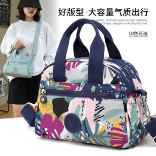 【免運】質感帆布防潑水多隔層女包 輕便尼龍牛津布女包手提包 休閒出行單肩斜揹包 時尚簡約側揹包