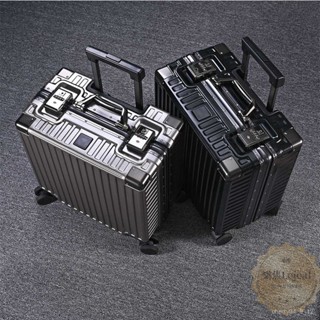 🔥臺灣出貨 商務鋁框高檔行李箱 18吋 20吋登機箱 旅行箱 密碼箱 高檔拉桿箱 學生旅行收納箱 可登機行李箱