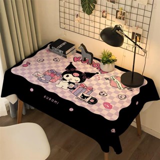 ♡臺灣熱賣♡防水桌巾 卡通桌布 卡通庫洛米桌布可愛宿舍臥室學習桌桌墊客廳餐桌布化妝臺防塵布宿舍桌布 書桌桌布384