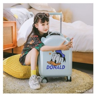 新款行李箱 小型卡通拉桿箱輕便迷你旅行密碼箱 登機箱18寸旅行箱女孩萬嚮輪