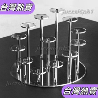 *新店開業*亞克力展示架 六邊形階梯展架 公仔首飾珠寶飾品陳列 擺放模型收納架 X12M11