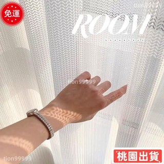 🔥限時特惠🔥鏤空魚骨紋窗紗🌟網紅鏤空紗簾 ins窗簾客廳臥室陽臺透氣半遮光網紗 可定製窗簾
