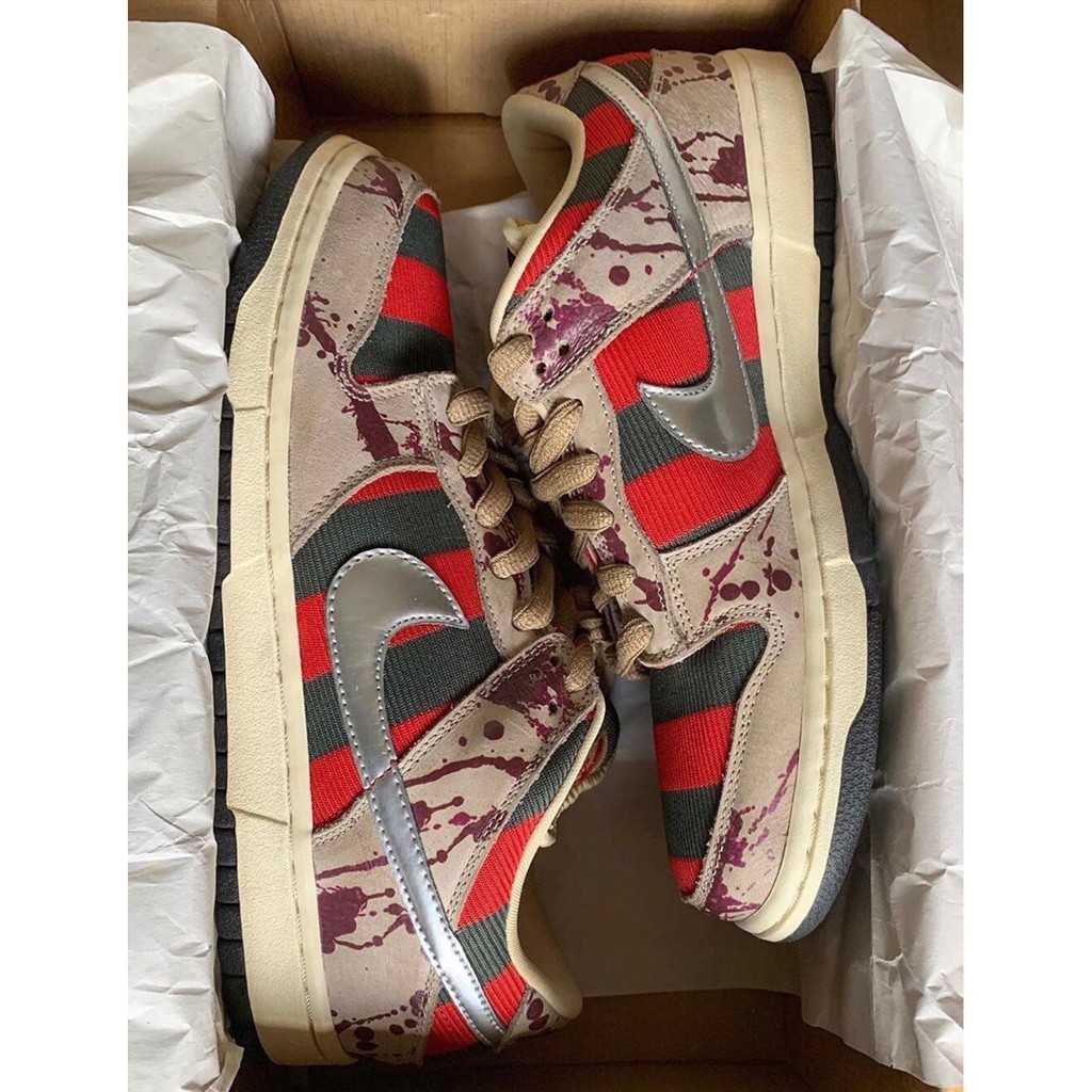 現貨 免運 NIKE Dunk SB Low Freddy Krueger 防滑 輕便 313170-202 男士