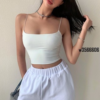 【臺灣出貨】多色入 美式性感緊身雙層細皮筋吊帶背心 平口背心短版露臍外穿抹胸上衣 一字領上衣小可愛露臍上衣內搭打底 修身
