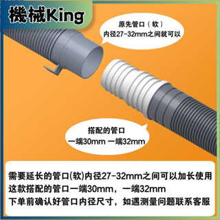 洗衣機排水管加長管延長管面盆下水管軟管通用轉接頭洗衣機延長管
