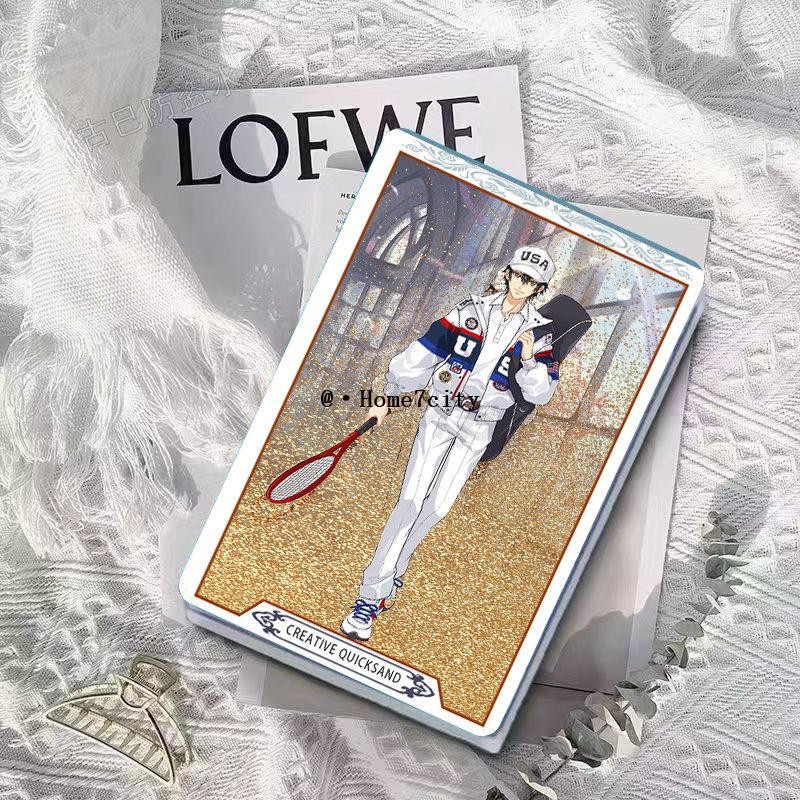 現款免運🔥網球王子周邊 越前龍馬網球王子流沙麻將咕卡吧唧生日禮物徽章擺件立牌學生咕卡 交換禮物 生日禮物