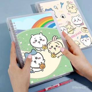 【全臺最低價✨免運】chiikawa吉伊卡哇活頁本A5日記本筆記本個性封麵週邊衕款作業本女