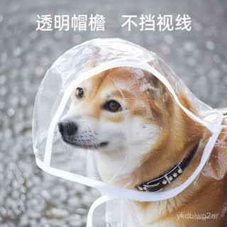 🔥臺灣精品🔥狗狗雨衣衣服小型法鬥中小型透明大型犬防水雨披比熊寵物泰迪鬥篷