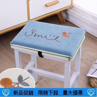 🔥店長推薦🔥 北歐ins刺繡記憶棉坐墊 辦公室久坐椅子椅墊 學生屁墊 凳子餐桌餐椅加厚座墊墊子