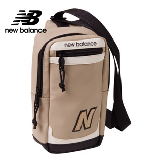 【New Balance】NB 斜揹包/單肩包 中性 奶茶色 LAB23168SOT