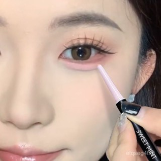 🔥熱賣🔥免運🔥【心動雙頭臥蠶筆】自然陰影高光提亮二閤壹雙頭 防水防汗勾勒下至不易掉色 眼線筆珠光啞光推薦 D4XN