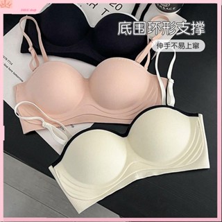 DIKK shop🎀法式半杯內衣女小胸集中爆乳美背無痕舒適無鋼圈內衣春秋薄款上託胸罩性感爆乳小胸內衣無痕無鋼圈內衣調整
