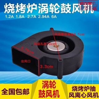 超吉星✨9733凈化器渦輪鼓風機 加濕器離心冷風坐墊USB風扇 燒烤爐12V/24V