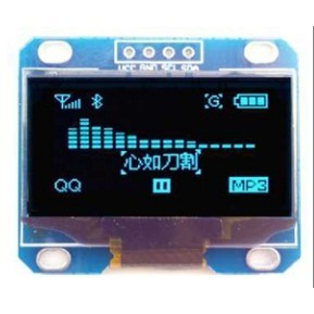►606◄藍色 OLED顯示幕 1.3寸 12864 IIC I2C 4針 Arduino STM32 C51