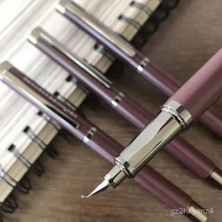 🔥臺灣出貨🔥【1273人好評】(送筆尖)爛筆頭莫蘭迪色6036彎尖美工鋼筆學生硬筆書法彎頭鋼筆