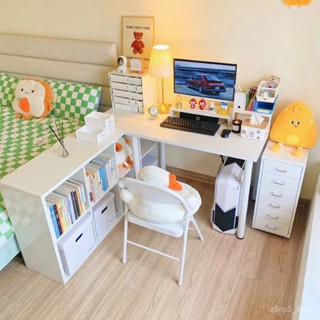 【怡美宜居】免運 宜家書桌學生家用學習辦公桌簡易電腦桌子女生臥室ins網紅化妝桌