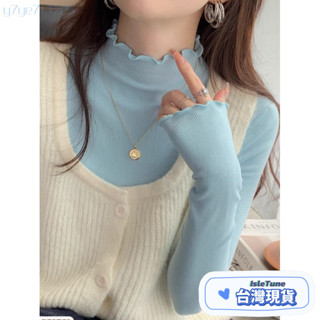 🎶小鈴音Isletune🔔推薦🔔打底衣連身裙斜肩打底女裝批發辣妹‘高領內搭針織外套一字領毛外套馬甲背心短袖上衣洋裝毛衣毛