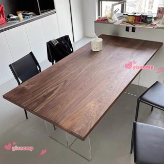 可開發票 北美胡桃木桌板板實木大板升降桌面板工作臺板隔板定製原木極簡 不含運