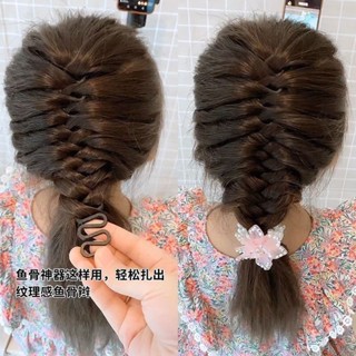 🥇桃園出貨 現時特賣✨【1124人收藏】蜈蚣辮編發神器套裝麻花辮美發工具懶人發飾品丸子頭魚骨辮編發器