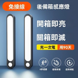 🔥下殺🔥汽車後備箱燈照明燈自動感應燈吸頂燈led尾箱燈 車用閱讀燈 車內燈 汽車室內燈 汽車燈 車用感應燈汽車感應燈