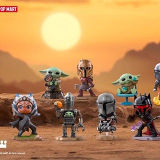 POPMART泡泡瑪特星球大戰曼達洛人係列 手辦盲盒 潮玩手辦 擺件 玩具模型 手辦 手辦模型 模型 玩具模型 公仔