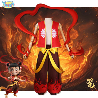 【臺灣 免運】哪吒2之魔童鬧海二次元動漫衣服女男兒童cosplay服裝衕款全套 角色扮演服 萬聖節