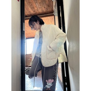 Codibook｜韓國 kim9hope 絨毛內裡波浪紋羽絨外套［預購］羽絨外套 女裝