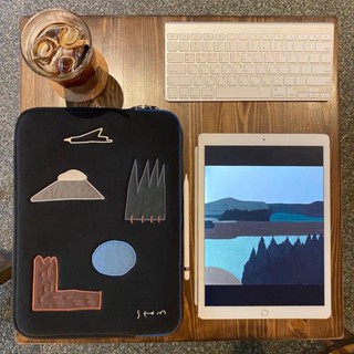 臺灣熱賣 韓版筆電包 iPad收納包 筆電包 筆電內膽包 加絨平板包 蘋果電腦包 筆記本包