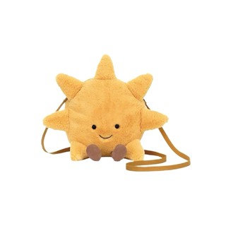臺灣發貨✨免運 英國正品 贈防塵袋 jellycat全系列 太陽花包包 斜挎包 安撫娃娃 毛絨玩具 可愛 兒童生日禮物