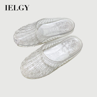 IELGY 新款夏季包頭拖鞋女夏季家居防滑美水晶