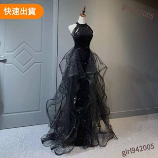 優質推薦| [] 黑色禮服 演奏禮服 禮服洋裝 旅拍婚紗 禮服 訂婚洋裝 晚宴禮服 晚禮服 禮服大尺碼主持人年會晚禮服