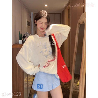 🌷臺灣出貨🌷Glove 兩件套裝 白色防曬罩衫 長袖T恤女 夏季寬鬆 chic日韓係 上衣吊帶背心 長袖T恤女 大學