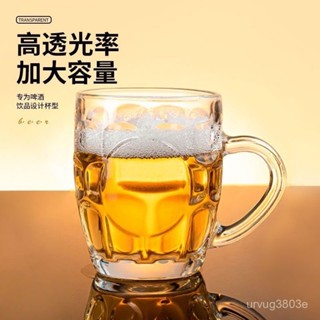 臺灣24H🔥【68.3萬人迴購該品牌】玻璃杯青蘋果啤酒杯耐高溫家用大容量水杯加厚茶杯耐熱喝水套裝 WI8P