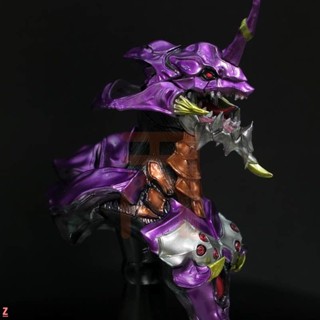 🌸臺灣熱賣🌸eva福音戰士初號機玩具動漫手辦模型白模3D列印暴走胸像禮物