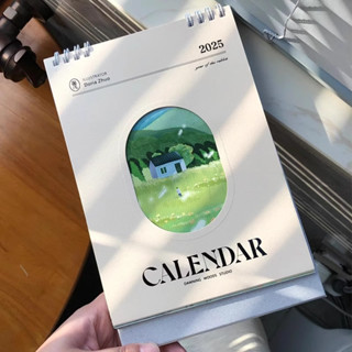 晨熙客製 客製化 桌曆 日曆 檯曆訂製2025年日曆新款企業公司訂桌面擺件廣告印刷設計來圖定做