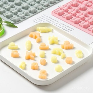 臺灣出貨 模具造型製冰 冰塊 花樣食品級矽膠模具 模型巧克力乳酪棒棒糖模具矽膠軟糖果凍diy手工可愛布丁糖果 HWKE