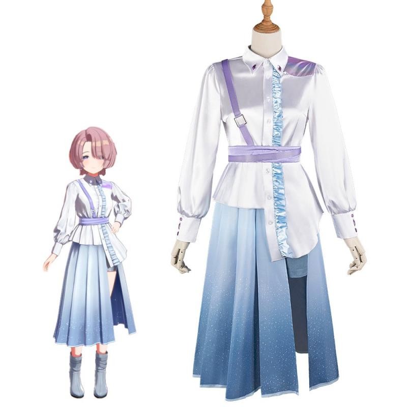 加急免費 偶像學園 偶像大師 有村麻央Arimura Mao 有村麻央同款cos服 二次元cos動漫女裙 角色扮演 滌綸