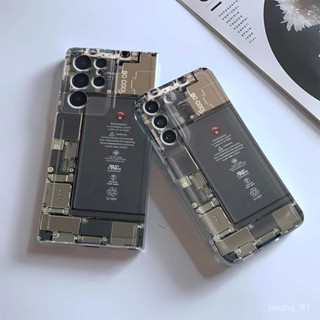 ✨臺灣出貨✨電池電路闆三星 Note20/10Plus手機殻 S20S21軟S22S23S24ultra MYNY
