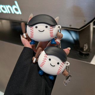 研覓推薦✈好品質原創棒球小子AirPods4Pro2耳機保護套3代2代1代蘋果無線藍牙耳機矽膠防摔保護創意禮物批