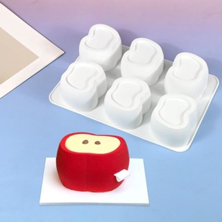 🧀BakeSphere烘焙 🧀耶誕節蘋果半慕斯蛋糕矽膠模具 巧克力甜點烘焙模具捏捏模