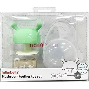 Mombella 啾比小蘑菇固齒器套組【官方旗艦店】
