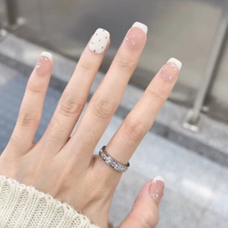 🎀臺灣出貨🎀波點穿戴甲玻璃珠貓眼甲片可愛彩色純手工美甲穿戴式ins學生顯白