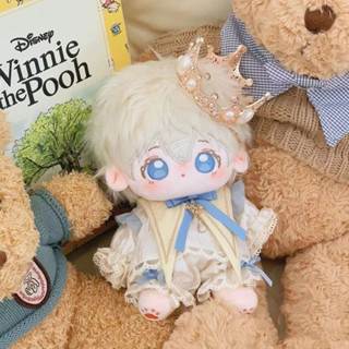 🎠可愛娃衣💗熱賣新品🎪20cm 小王子睡衣 可愛 卡通 創意 棉花娃娃 玩偶裝 骨/無骨娃衣換裝