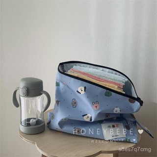 🌈臺灣出貨 🌈收納袋 旅行收納袋 雜物整理袋 韓國ins幼兒園衣服收納袋多功能分裝打包袋卡通旅行便攜洗漱包