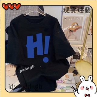 ✨臺灣熱銷✨【全站最低價】短袖上衣 2024多巴胺女孩穿搭ins短版上衣短袖潮流印花冰絲冰涼短版T恤男潮流AKK